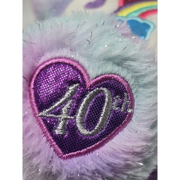 Care Bears Care-a-Lot 14 inch 40th Anniversary Edition Plush Bear - Picture 7 of 9